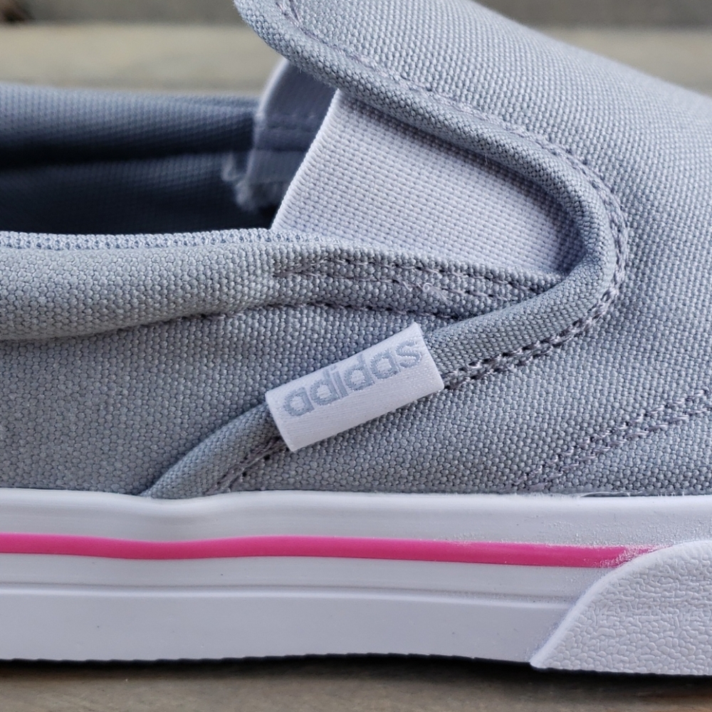 adidas Kurin Casual Slip On Canvas Sneakers - Picture 8 of 10